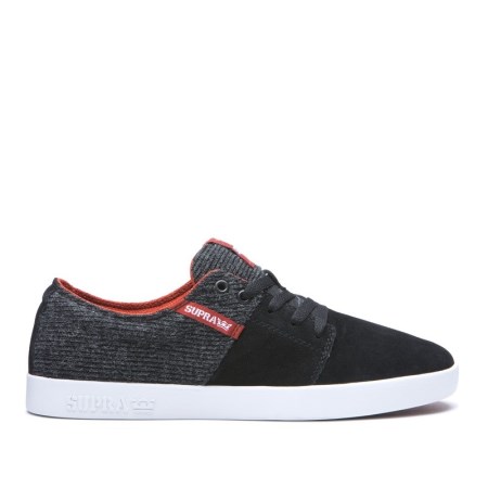 Supra Stacks II Svart Joggesko Dame [NO-1-X205]